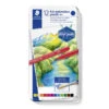 Staedtler Design Journey Pure Colour Watercolour Pencil (Tin Of 12) 2 Staedtler Design Journey Pure Colour Watercolour Pencil (Tin Of 12) -Drawing Tools & Stationery-Staedtler 14610G M12
