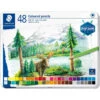Staedtler Design Journey Colouring Pencils - Assorted Colours (Tin Of 48) -Drawing Tools & Stationery-Staedtler 146C M48