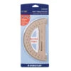 Staedtler Mars 180 Degree Protractor -Drawing Tools & Stationery-Staedtler 2975a286da145131453b52e06c44b7a9ab7ddf9f square13230 1