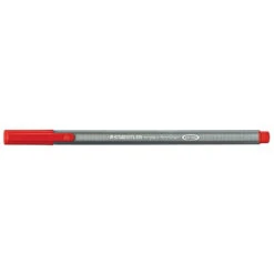 Staedtler Triplus Fineliner - 0.3mm Tip - Red