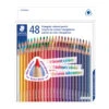 Staedtler 4mm Triangular Barrel Coloured Pencils - 48 Pack - Assorted -Drawing Tools & Stationery-Staedtler 3d1f9ce69c295c88188d40001c5296b39d4eb8c1 square3005368 1