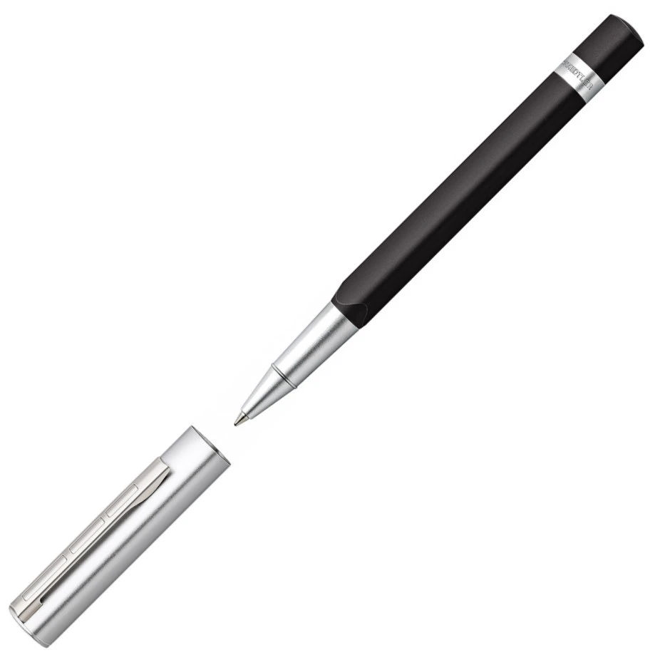 Staedtler TRX Rollerball Pen - Black Chrome Trim 3 Staedtler TRX Rollerball Pen - Black Chrome Trim