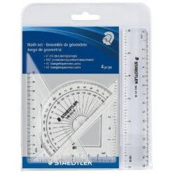 Staedtler 4 Piece Math Set Instruments