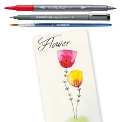 StaedtlerMixed Watercolour Marker Set Flower - 5 Pack (3001STB5-2) -Drawing Tools & Stationery-Staedtler 49afa29320de2274fbc466ae9c6d66c375d79623 square24461735 3