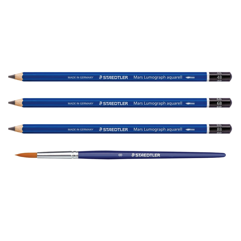 Staedtler Aquarell Pencil 100% PEFC - 4 Pack 4 Staedtler Aquarell Pencil 100% PEFC - 4 Pack - Image 2