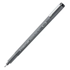 Staedtler Pigment Fine Liner - 0.7mm - Black (308 07-9 04)