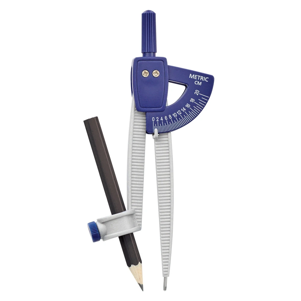 Staedtler Student Compass & Pencil - Silver/Blue 4 Staedtler Student Compass & Pencil - Silver/Blue - Image 2