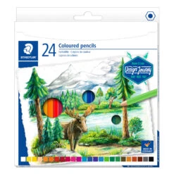 Staedtler Coloured Pencils - Box - 24 Pack (146C C24)