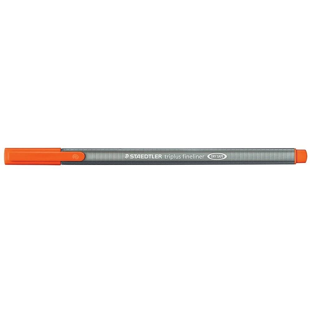 Staedtler Triplus Fineliner - 0.3mm Tip - Orange 3 Staedtler Triplus Fineliner - 0.3mm Tip - Orange