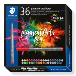 Staedtler Pigment Arts Brush Pen Set Of 36