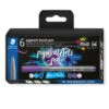 Staedtler Pigment Arts Brush Pen Set Of 6 Blues & Violets -Drawing Tools & Stationery-Staedtler SD00008 BV Staedtler Pigment Arts Brush Pen Set of 6 Blues Violets P1