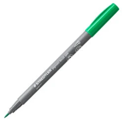 Staedtler Pigment Arts Brush Pen -Drawing Tools & Stationery-Staedtler SD00009 GN Staedtler Pigment Arts Brush Pen Green P1