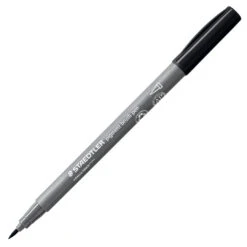Staedtler Pigment Arts Brush Pen -Drawing Tools & Stationery-Staedtler SD00009 IN Staedtler Pigment Arts Brush Pen Intense Black P1