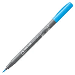 Staedtler Pigment Arts Brush Pen -Drawing Tools & Stationery-Staedtler SD00009 LU Staedtler Pigment Arts Brush Pen Light Blue P1