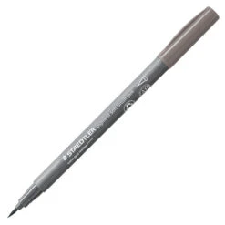 Staedtler Pigment Arts Soft Brush Pen -Drawing Tools & Stationery-Staedtler SD00015 WGM Staedtler Pigment Arts Soft Brush Pen Warm Grey Medium P1