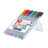 Staedtler Triplus Fineliner Pen Assorted Box Of 10 334SB10 -Drawing Tools & Stationery-Staedtler SD02897 Staedtler Triplus Fineliner Pen Box of 10 P1