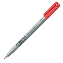 Staedtler Lumocolor Marker Pen Non-permanent Fine -Drawing Tools & Stationery-Staedtler SD03544 RD ZZZ Staedtler Lumocolor Marker Pen non permanent Fine Red P2