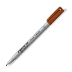 Staedtler Lumocolor Marker Pen Non-permanent Medium 12 Staedtler Lumocolor Marker Pen Non-permanent Medium -Drawing Tools & Stationery-Staedtler SD03557 BN ZZZ Staedtler Lumocolor Marker Pen non permanent Medium Brown P2