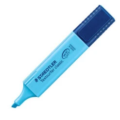 Staedtler Textsurfer Classic Highlighter 12 Staedtler Textsurfer Classic Highlighter -Drawing Tools & Stationery-Staedtler SD03822 BU ZZZ Staedtler Textsurfer Highlighter Blue P2