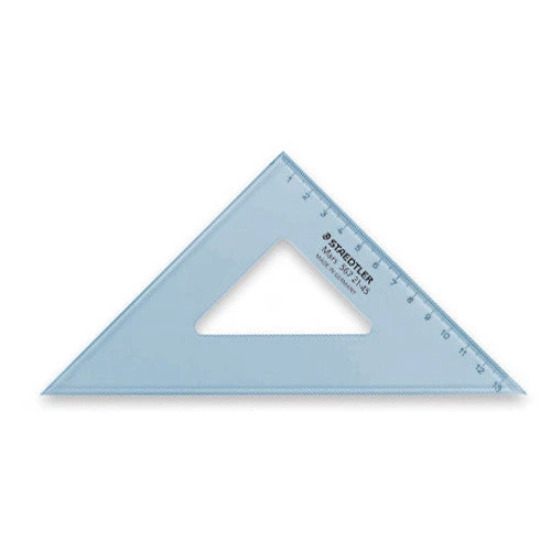 Staedtler Mars Set Square 21cm 45 Degree 3 Staedtler Mars Set Square 21cm 45 Degree