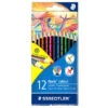 Staedtler Noris Colouring Pencil Set Of 12 -Drawing Tools & Stationery-Staedtler SD42328 Staedtler Noris Colouring Pencils Set 12 P1