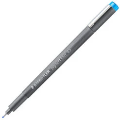 Staedtler 308 Coloured Pigment Liner Pen 0.5 22 Staedtler 308 Coloured Pigment Liner Pen 0.5 -Drawing Tools & Stationery-Staedtler SD58987 PB ZZZ Staedtler 308 Coloured Pigment Liner Pen 05 Pale Blue P3