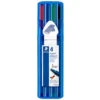 Staedtler Triplus Ball Pen 437FS Fine Assorted Deskset Of 4 -Drawing Tools & Stationery-Staedtler SD64958 Staedtler Triplus Ball Pen 437FS Fine Assorted Deskset of 4 P1
