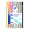 Staedtler Triplus Textsurfer Pastel Highlighter Assorted Deskset Of 10 -Drawing Tools & Stationery-Staedtler SD64979 Staedtler Triplus Textsurfer Pastel Highlighter Assorted Deskset of 10 P1
