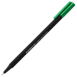 Staedtler Triplus Permanent Fineliner 331 -Drawing Tools & Stationery-Staedtler SD66726 GN ZZZ Staedtler Triplus Permanent Pen 331 Green P3