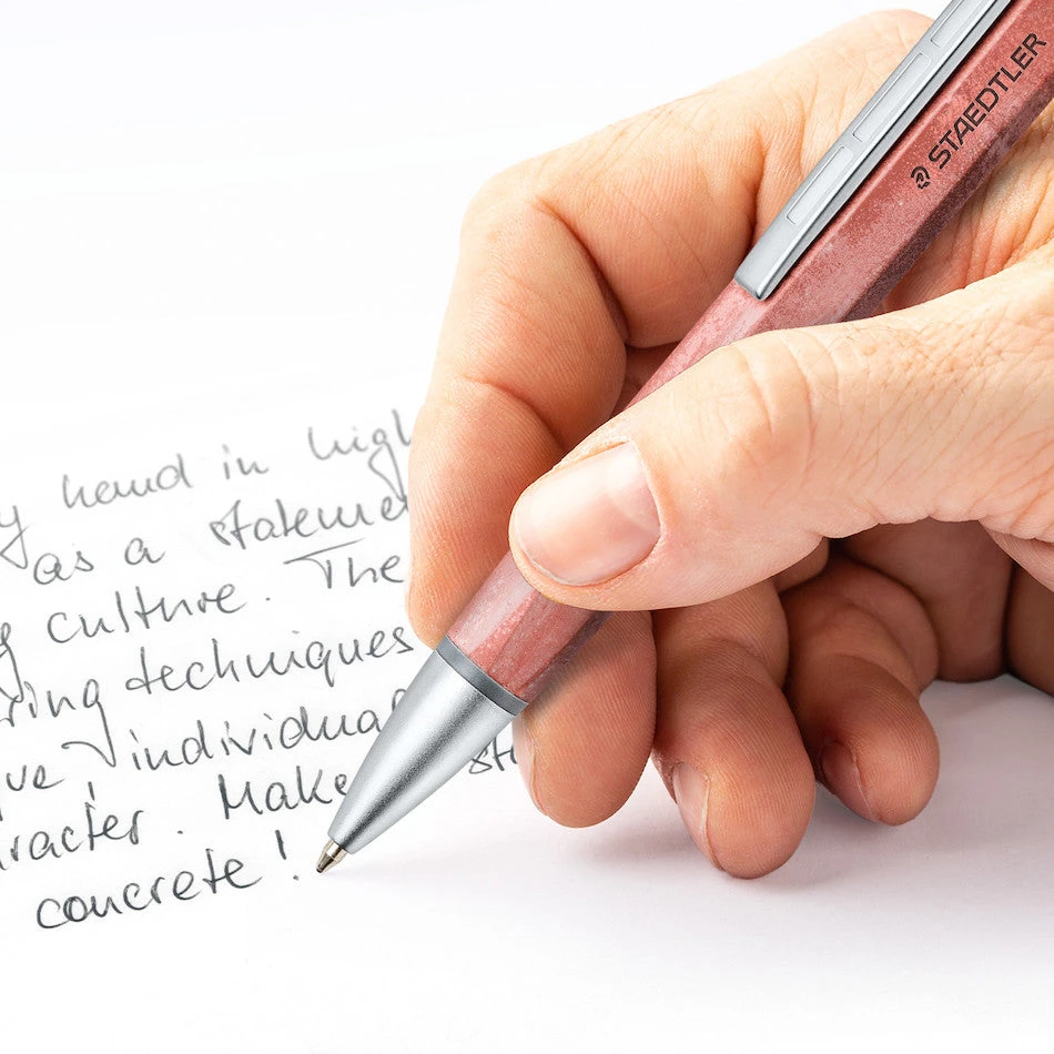 Staedtler Concrete Ballpoint Pen Red 6 Staedtler Concrete Ballpoint Pen Red - Image 4
