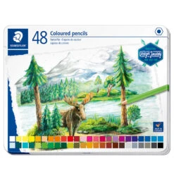 Staedtler Design Journey Coloured Pencils Tin 48