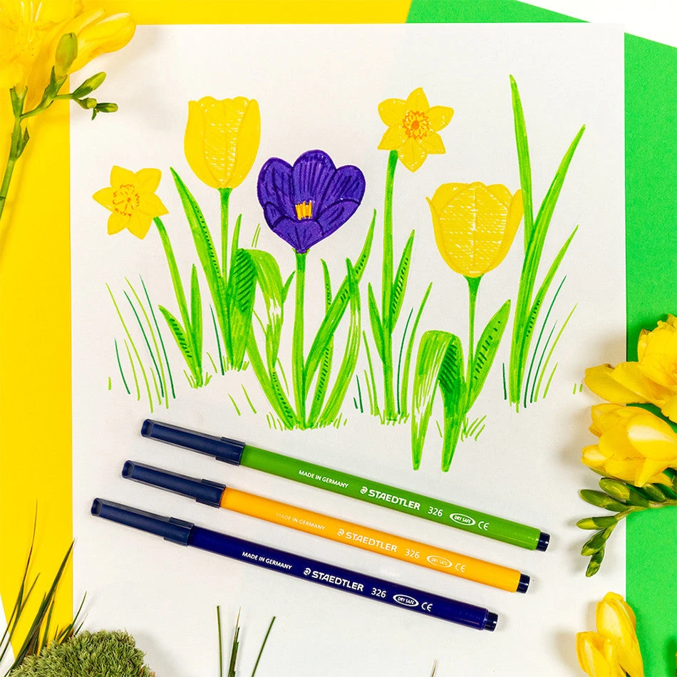 Staedtler Noris Fibre Tip Pen Set Of 10 5 Staedtler Noris Fibre Tip Pen Set Of 10 - Image 3