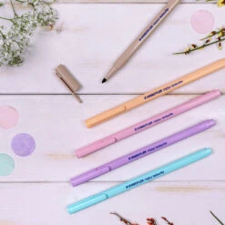 Drawing Tools & Stationery-Staedtler -Drawing Tools & Stationery-Staedtler SD92946 Staedtler Triplus Textsurfer Highlighter Box of 6 Pastel DTL1 P2