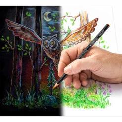 Staedtler Design Journey Super Soft Coloured Pencils Tin Of 24 -Drawing Tools & Stationery-Staedtler SD92950 Staedtler Design Journey Super Soft Coloured Pencils Tin of 24 DTL4 P2