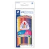 Staedtler 4mm Triangular Barrel Double Ended Coloured Pencils - 24 Pack - Assorted 1 Staedtler 4mm Triangular Barrel Double Ended Coloured Pencils - 24 Pack - Assorted -Drawing Tools & Stationery-Staedtler b35020b5690ade8fd7ebb979a350139615017264 square3005369 1