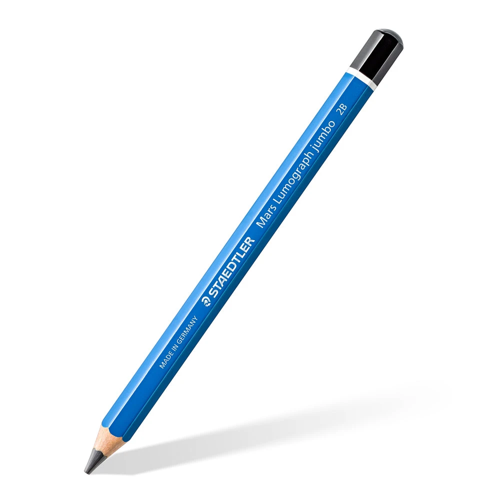 Staedtler Pencil Lumograph Jumbo - 5 Pack 4 Staedtler Pencil Lumograph Jumbo - 5 Pack - Image 2