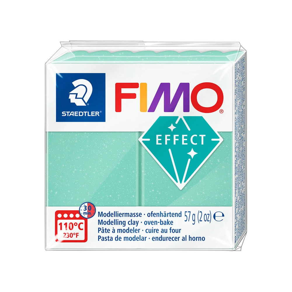 Staedtler FIMO Effect Modelling Clay - Jade Green 3 Staedtler FIMO Effect Modelling Clay - Jade Green