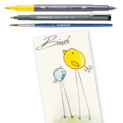 Staedtler Mixed Watercolour Marker Set Birds - 5 Pack (3001STB5-1) -Drawing Tools & Stationery-Staedtler c6c93dd5e13fb1635ecb7dd4668d48b2698b28f9 square24461734 3