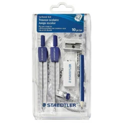 Staedtler Staedlter 10-Piece Math Set With Plastic Storage Case