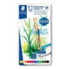 Staedtler 100% PEFC Watercolour Pencils - Metal Tin Of 12 -Drawing Tools & Stationery-Staedtler dab354e6da6abb037dc7ce908db08b829d5e8f2c square2983501 1