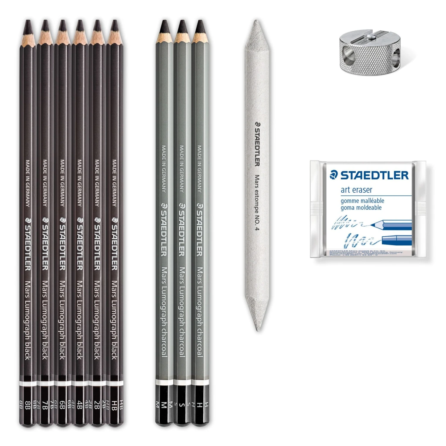 Staedtler Design Journey Charcoal Set 4 Staedtler Design Journey Charcoal Set - Image 2