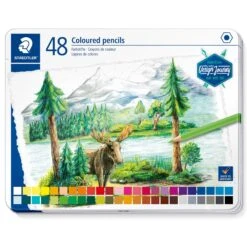 Staedtler Design Journey Coloured Pencils 48 Tin
