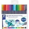 Staedtler Design Journey Dual Tip Watercolour Brush Pen Pack Of 18 2 Staedtler Design Journey Dual Tip Watercolour Brush Pen Pack Of 18 -Drawing Tools & Stationery-Staedtler design journey dual tip watercolour brush pen pack of 18 p18905 62242 image