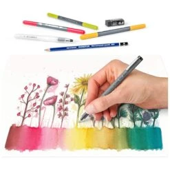 Staedtler Design Journey Floral Watercolour Set -Drawing Tools & Stationery-Staedtler design journey floral watercolour set p20363 69404 zoom