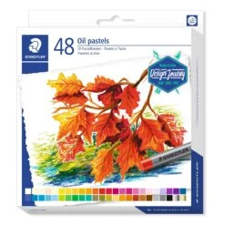 Staedtler Design Journey Oil Pastels Box Of 48 Assorted Colours