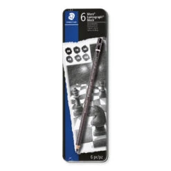 Staedtler Lumograph Pencils - 3.2mm - 6 Pack