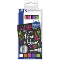 Staedtler Lumocolor Chalk Markers Pack Of 5