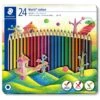 Staedtler Noris Colouring Pencils Tin Of 24 -Drawing Tools & Stationery-Staedtler noris colouring pencils tin of 24 p16535 53168 zoom